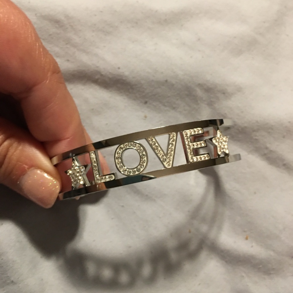LOVE Bangle/Cuff - Picture 2 of 9